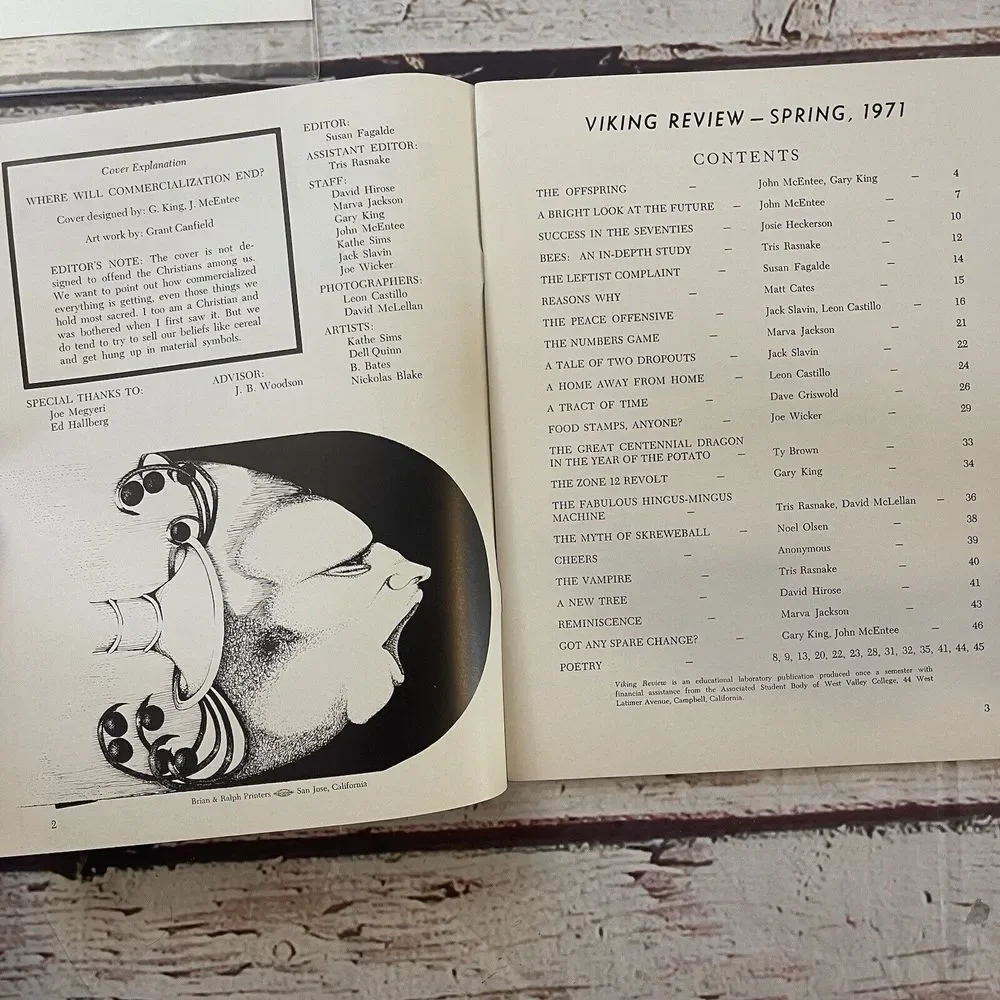 Vintage Viking Review 1970s Laboratory Publication Magazine Bay‎ Area Rare!